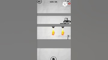 drawbridge 106 ||draw bridge level 106|| draw bridge puzzle level 106|| bridge puzzle106#106#shorts