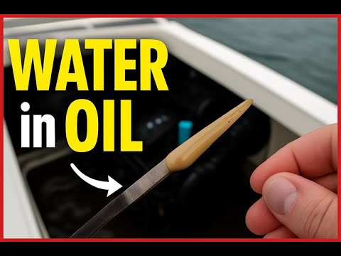 Water in the Oil – Boat Engine Trouble (Episode 1)
