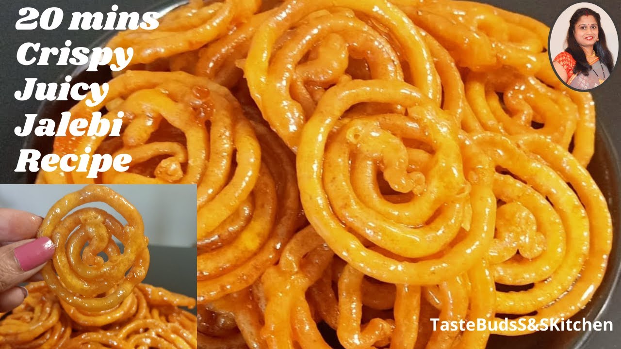 Quick and easy Jalebi Recipe with tips and tricks How to make crispy