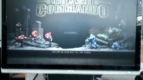 Crash Commando introduction and game play, by EliasAlucard