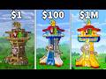 JJ And Mikey POOR Vs RICH Paw Patrol Tower Battle In Minecraft Maizen 