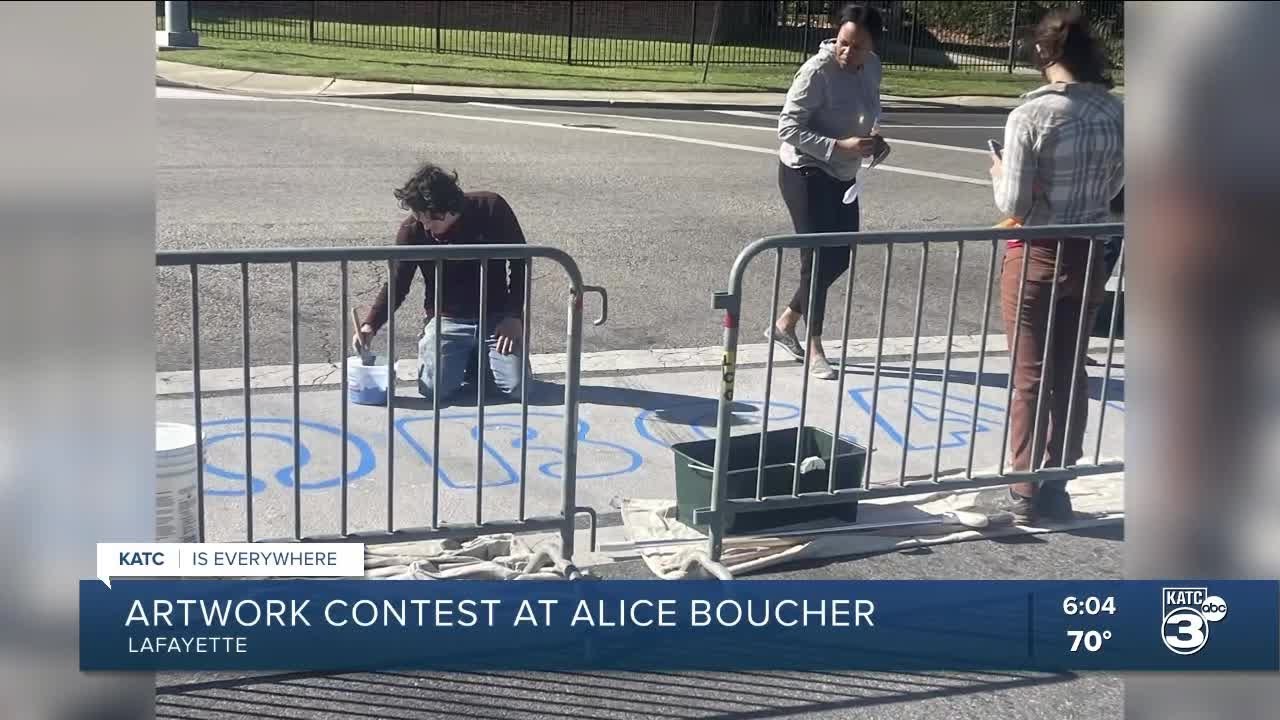 Alice Boucher Elementary School gets a sidewalk makeover YouTube