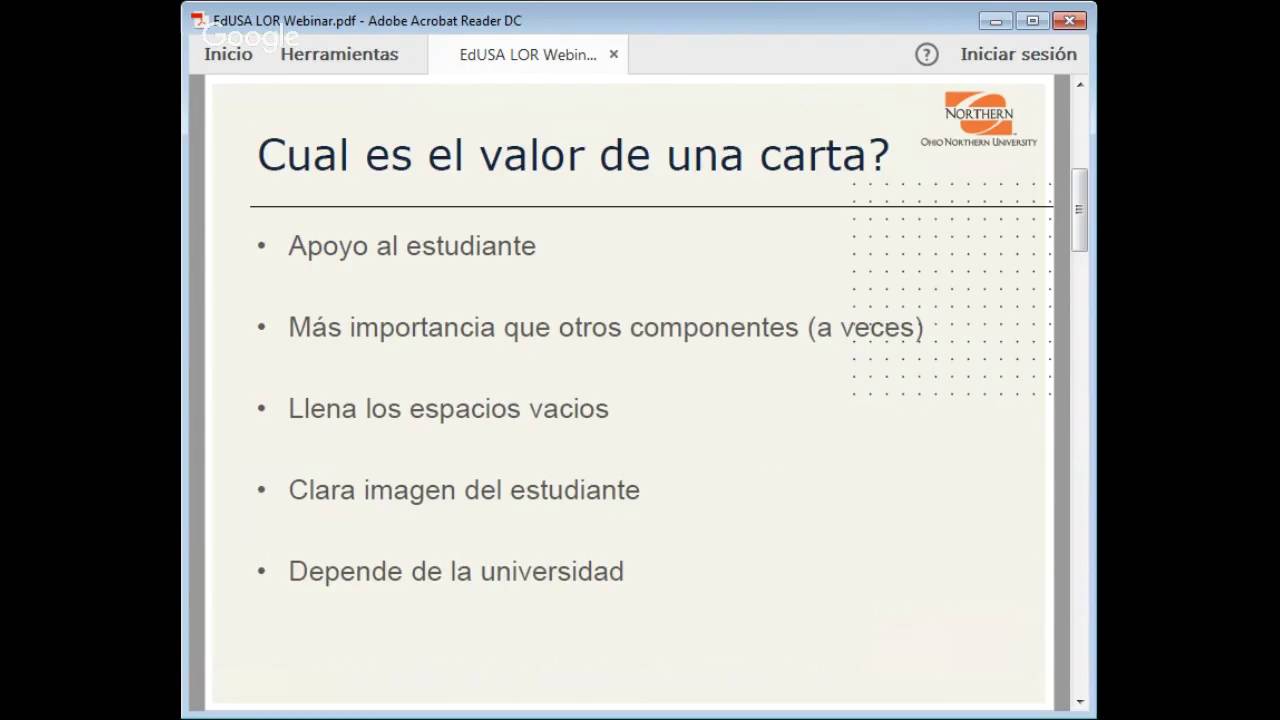 WEBINAR: Cómo hacer una carta de recomendación - YouTube