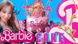 Barbie Themed Cake & Cupcakes | Cake Decorating Walkthrough | Easy Cakes for Beginners