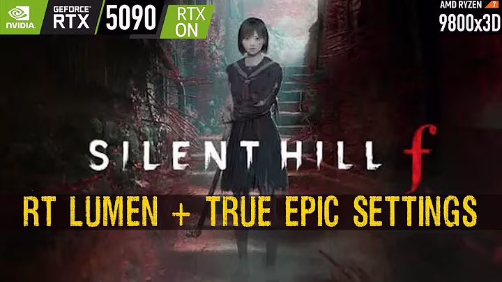 SILENT HILL f RTX 5090 4K Hardware RT Lumen + True Epic Settings