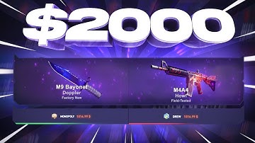 HOW I MADE 2000$ WITH ONLY 1$ IN ONE DAY (csgocases.com)