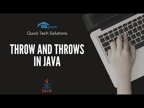 What Is The Difference Between Throw And Throws In Java | How To Use Throw Or Throws In Java