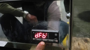 LAE BIT25 controller Defrost settings on Global VGLD52 Party Case1