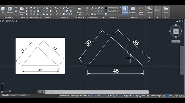 How to Draw a Triangle with Given Sides - Hindi #DScadtraining #ppdc #cad #meerut #saini  #AutoCAD