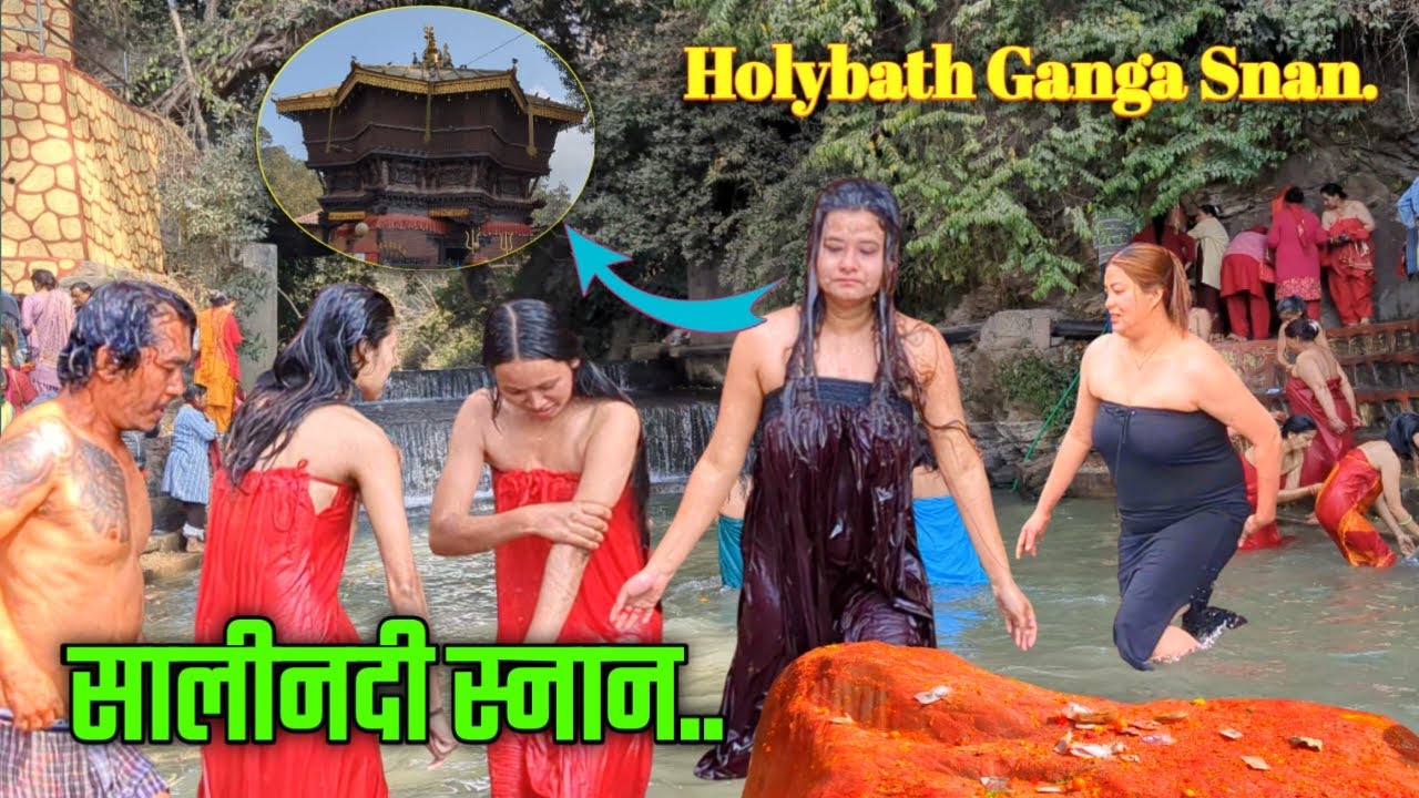 Salinadi latest video   Open holy bath  Salinadi Snan  Har ki pauri ganga  Ganga Snan