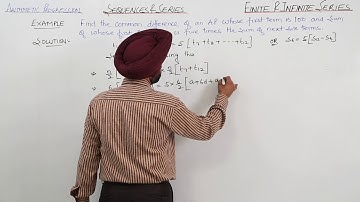 ICSE l Best Free Topic CLASS 11 l MATH l FINITE AND INFINITE SERIES l   Example - L19