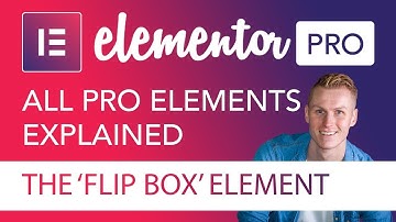 Flip Box Element Tutorial | Elementor Pro