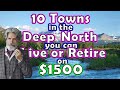 Top 10 Towns You Can Retire or Live for Under $1,500 in the Upper Mid-West United States