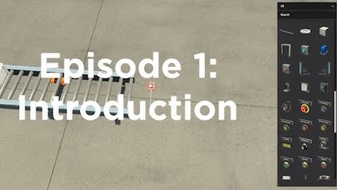 Factory IO Episode 1 - Build your own automatic factory! - Getting Started