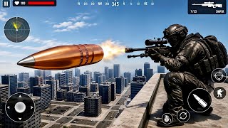 💀War Sniper Shooting Shot game 🎮 lll Android ___Gameplay /// War Sniper Gameplay 🎮 #4k  screenshot 1