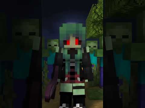 Zombie Girl Revenge | minecraft animation #shorts #animation #minecraft #shortsvideo