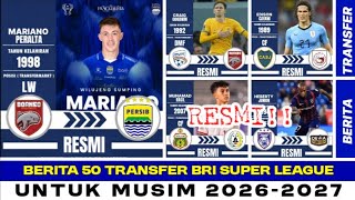 Official‼️ 50 Liga 1 Transfer Updates Today 🔥 Persib - Pss Sleman - Garudayaksa FC - Borneo FC