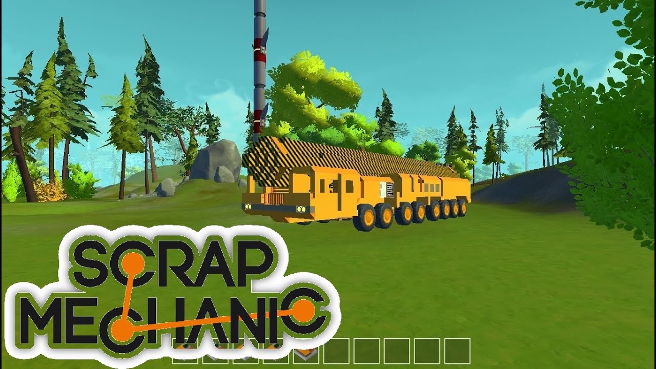 Scrap Mechanic Topol-M on MZKT-79221 [Military vehicles]