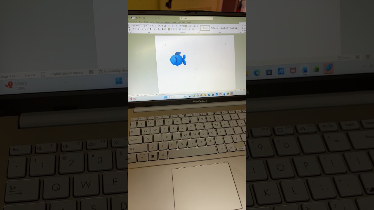 Fish symbol in MS WORD