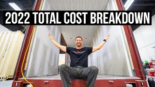 40ft Shipping Container Home | 2022 TOTAL COST Breakdown by Containing Luxury 98,362 views 1 year ago 18 minutes