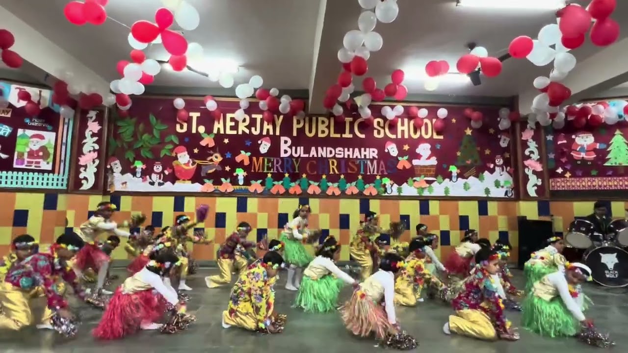 Christmas Carnival at St. Aerjay Public School 🎄✨ | Students’ Performances