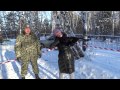 Русская женщина стреляет из СКС - 45 схп!