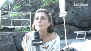 Francesca Valtorta di Squadra Antimafia: "Imbarazzata per la scena hot con Marco Bocci"