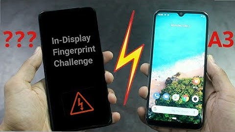 Crazy😍😍 Mi A3 In-Display Fingerprint challenge🔥 with ????