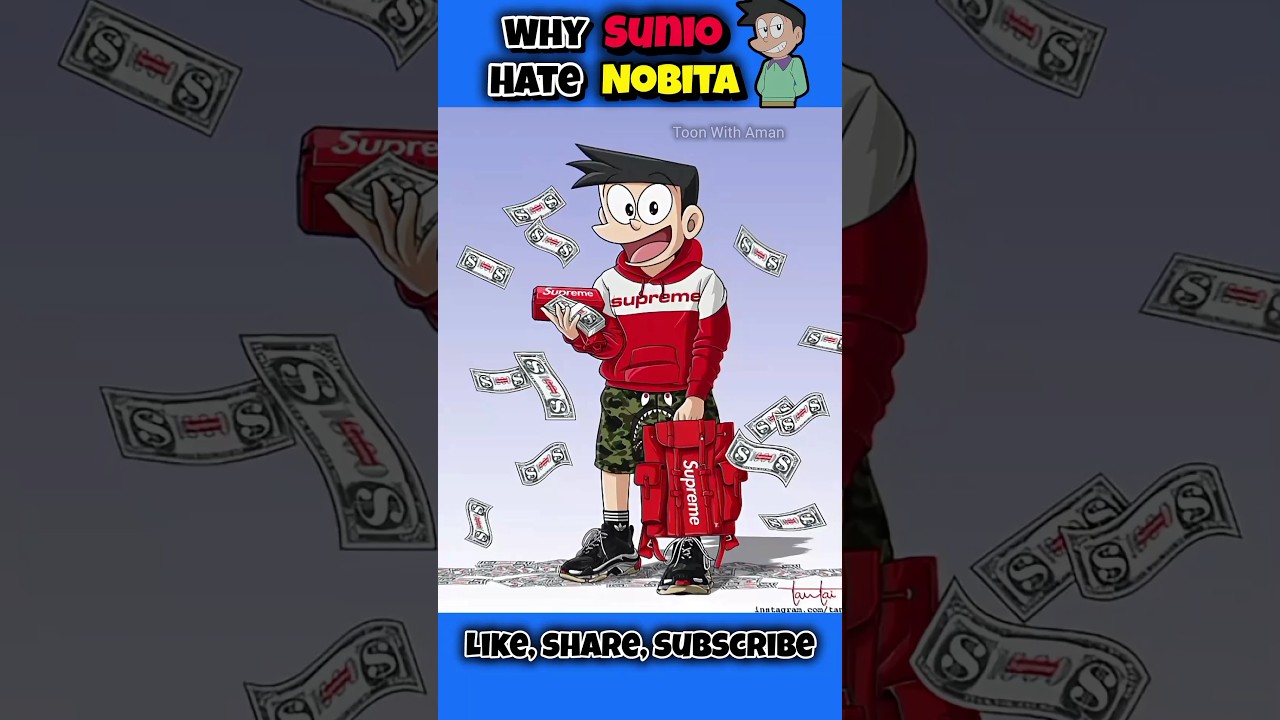 Why Sunio Hate Nobita...??🤔😮‍💨 || 
