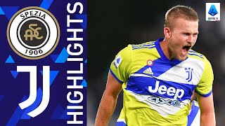 Spezia 2-3 Juventus | Juve get back to winning ways | Serie A 2021/22