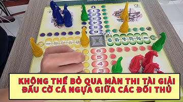 Không thể bỏ qua màn thi tài giải đấu cờ cá ngựa giữa các đối thủ hay nhất