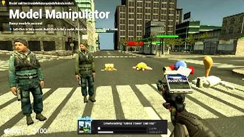 [Gmod]How to use Model Manipulator By The Raven