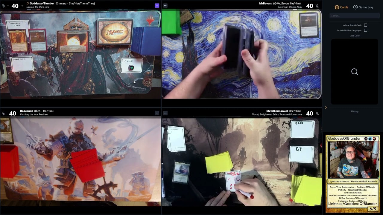 GoddessOfBlunder Presents The BlunderDome: Magic The Gathering: Planechase!!! w/ @mrbevers @munsulig