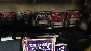 North Carolina’s GOP office firebombed