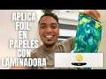 Como aplicar foil en cartulinas y otros papeles con laminadora correctamente   beyouacademy