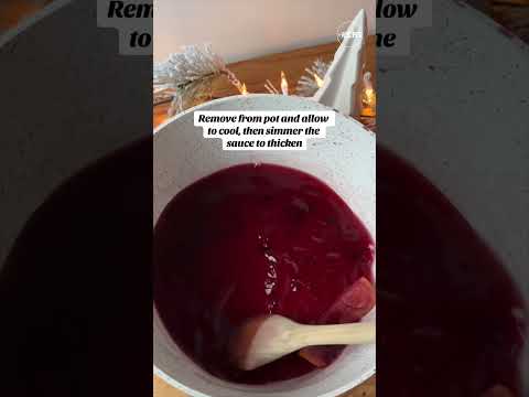 Red Wine Poached Pears!