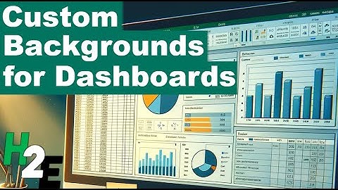 Use Custom Backgrounds for Your Dashboards
