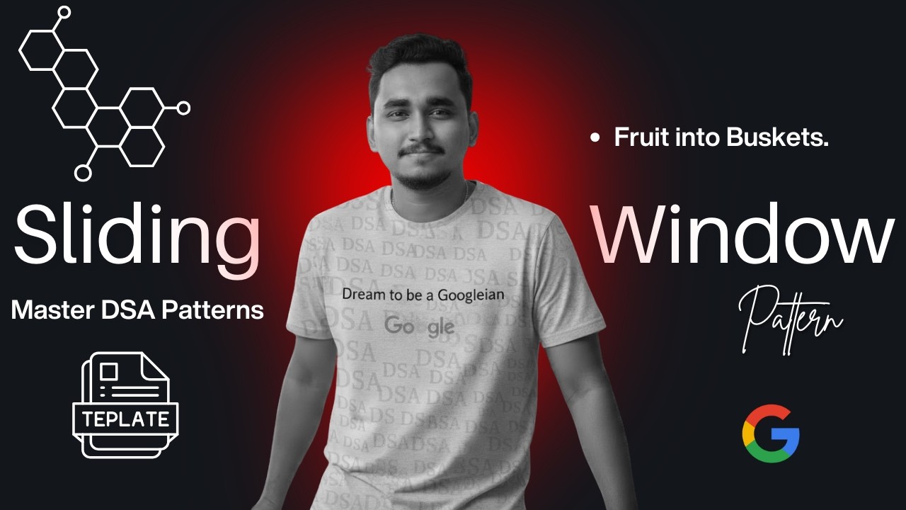 Episode 11 : Sliding Window Pattern for Beginners | Fruit into Buskets ...