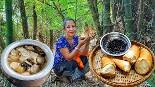 A Tripuri Tradition Collecting Bamboo Shoots & Cooking | Muiya Faioi Shikamuk Bai Awandru Chakha