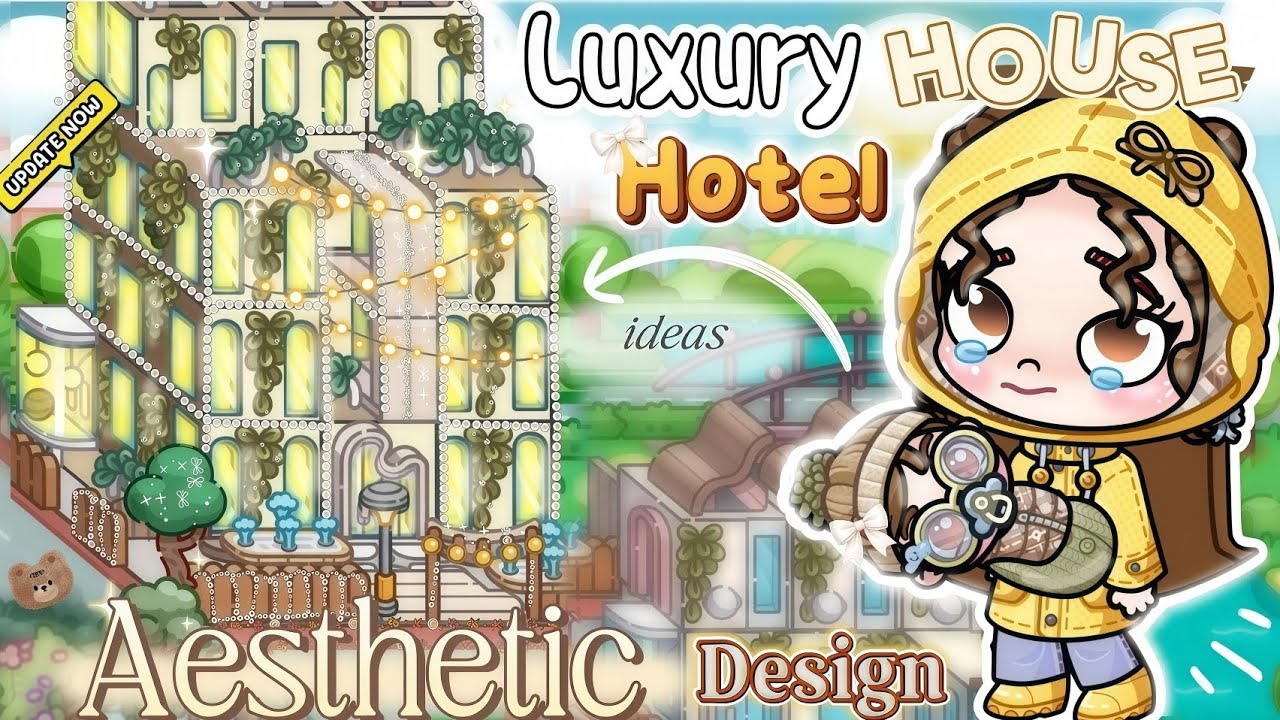 Hotel Room Design 🌤 | AVATAR WORLD (DESIGN IDEAS) AESTHETIC  | HOUSE ideas for Mother 👩‍🍼 child 🧸
