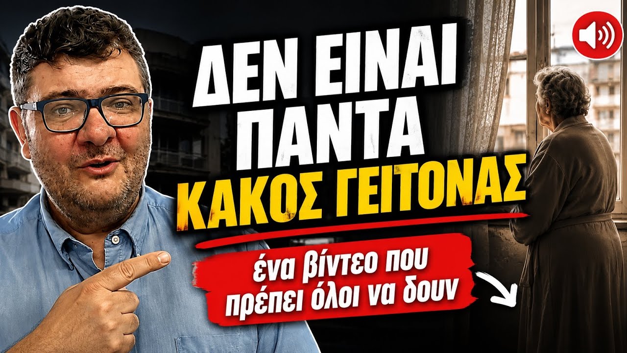 Δεν είναι πάντα ο «κακός γείτονας» που νομίζουμε…