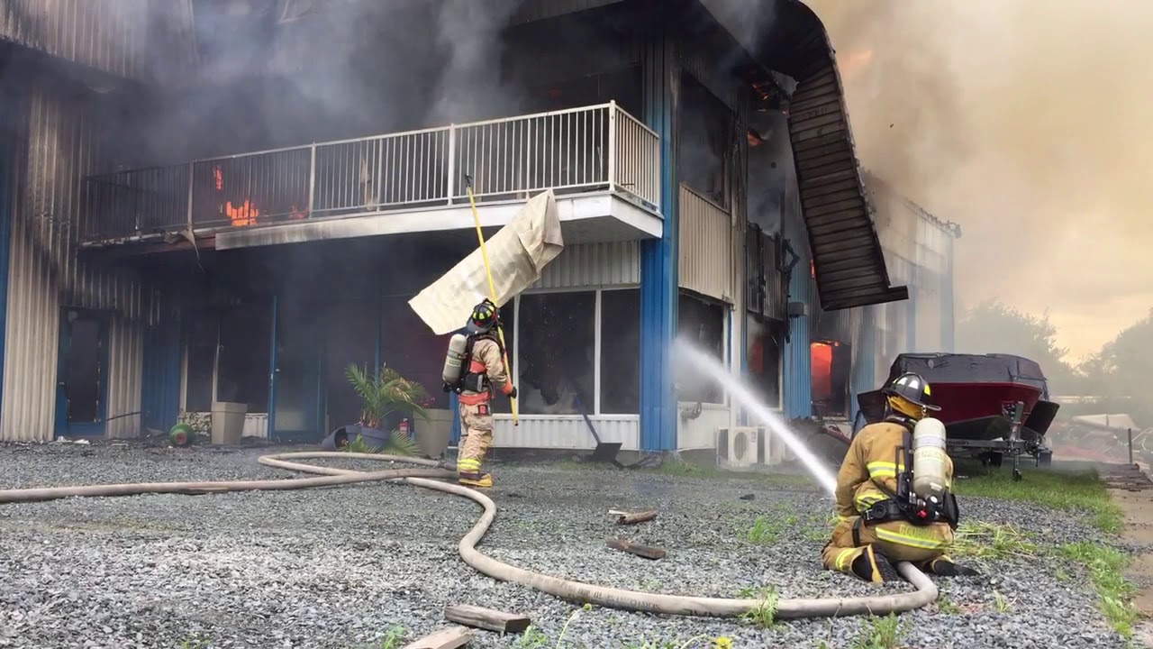 Incendie Drummondville Marine YouTube