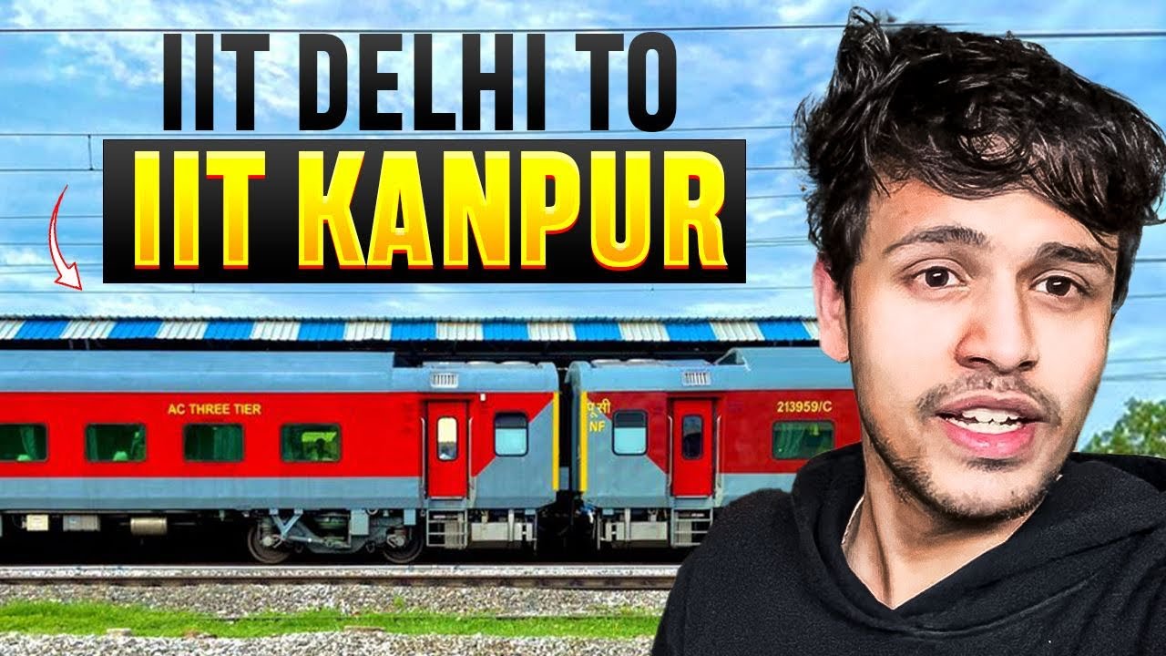 IIT Delhi ➡️ IIT Kanpur | Inter IIT Season-2 Vlog-01 