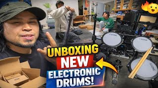 UNBOXING OUR NEW ELECTRONIC DRUMS 🥁 | PARA KAY KUMANDER’S DRUM JOURNEY BEGINS!