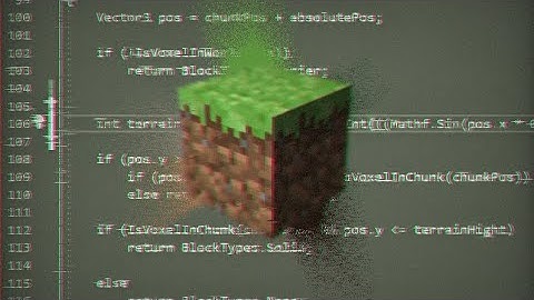 Como MINECRAFT gera seus mundos?? | geração procedural