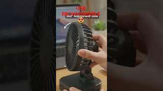 ❄️ Summer Gadget 😱 Mini Desk Fan #shorts