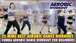 25 mins Best Aerobic dance workout full video l Aerobic dance workout for beginners l AerobicWorkout