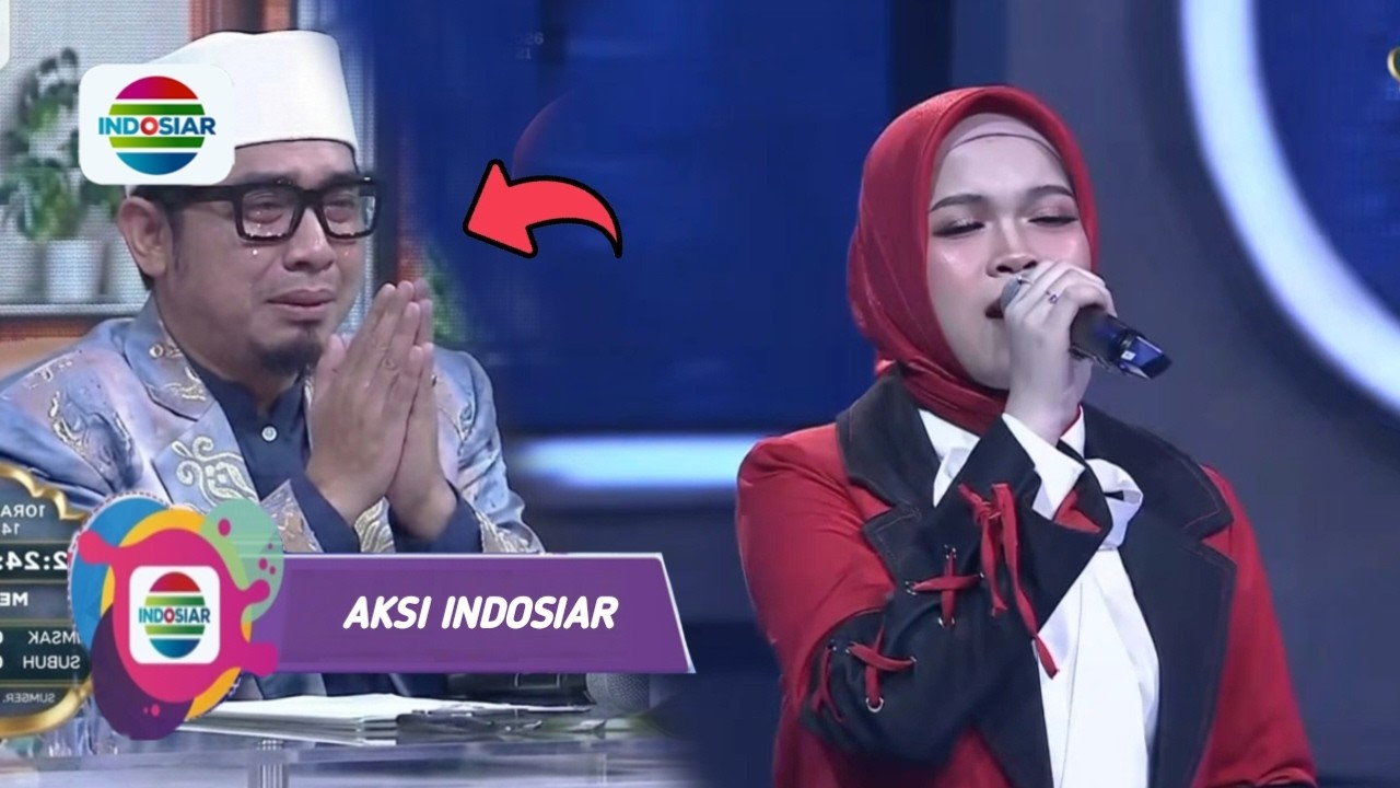 Ustad Solmed Menangis!! Detik² Zahra Lantunkan Qiroah Di Aksi Indosiar Sukses Bikin U.Solmed Terharu