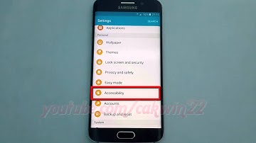 Android Lollipop : How to enable or disable Turn off all sound on Samsung Galaxy S6