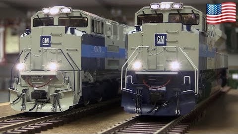 Overland O scale SD70 Brass sound decoder conversion details and demonstration.